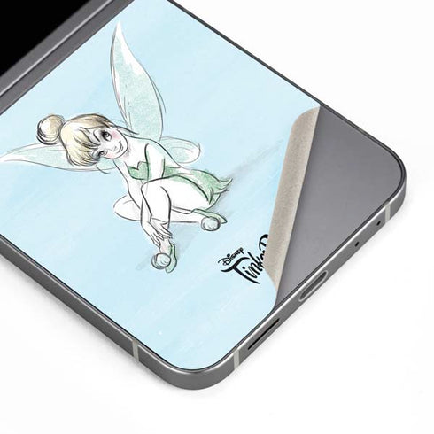 Disney Tinker Bell Sketch Art Galaxy Z Flip6 Skin